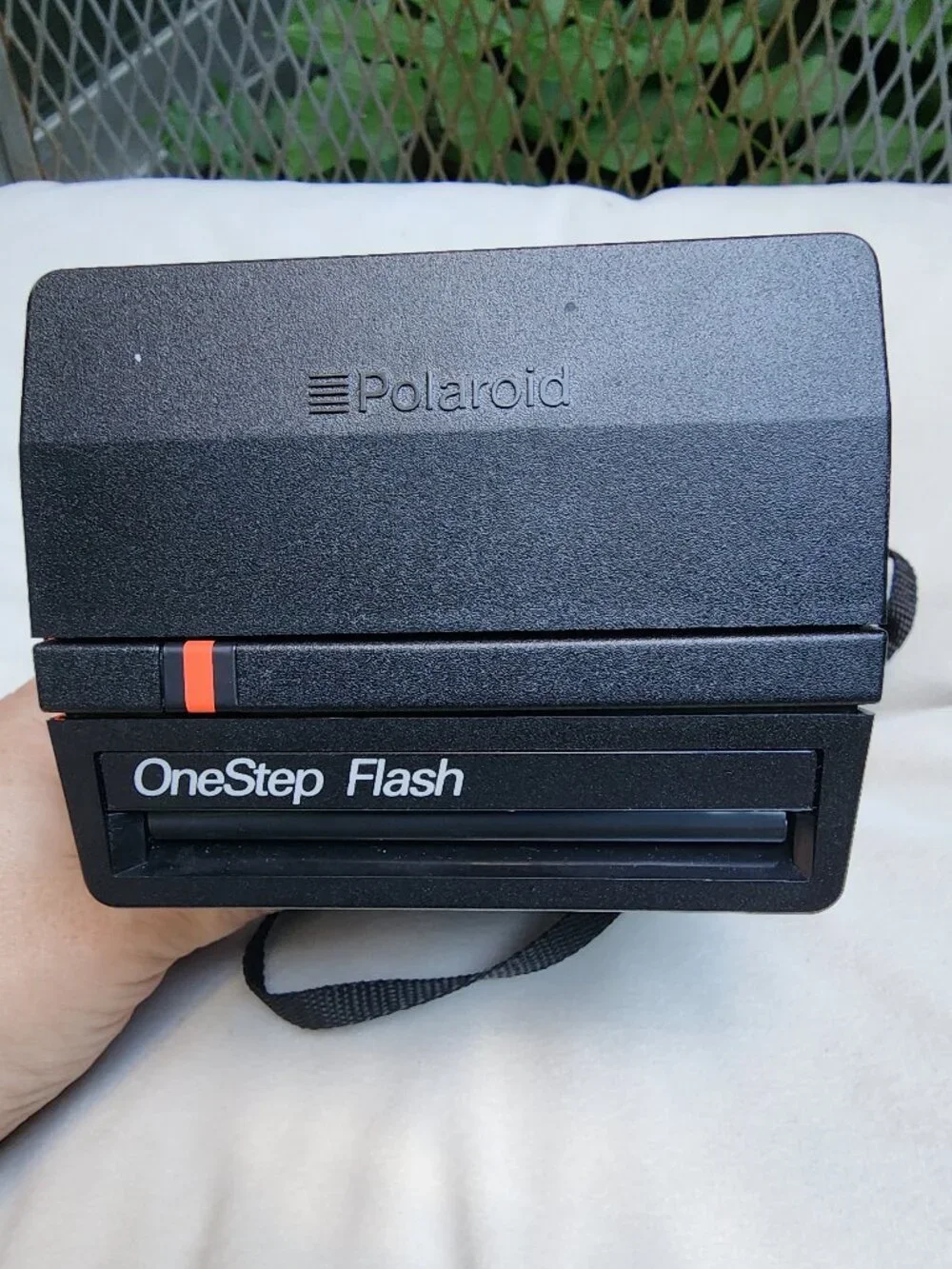 EUC Polaroid 1990s Instant OneStep Flash Camera 600 instant film